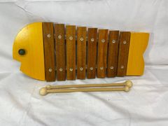 BørneLund おさかなシロフォン 木琴 木製玩具 - メルカリ