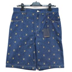 ルイヴィトン ハーフパンツ サイズ34 RM241 モノグラム刺繍ショート