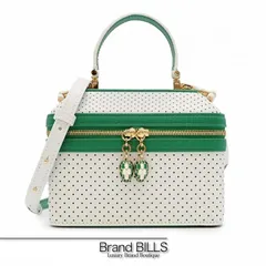 未使用品 BVLGARI ブルガリ カサブランカ セルペンティ バニティバッグ 2wayバッグ 292332 レザー ホワイトアゲート レディースのサムネイル