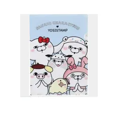 ヨッシースタンプ×サンリオキャラクターズ A4 シングル クリアファイル/ブルー 【LINEクリエイターズ】のサムネイル