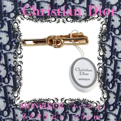 Christian Dior MONSIEUR CDロゴ ネクタイピン ゴールドのサムネイル