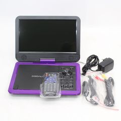 COOAU】ポータブルDVDプレーヤー CU‐121 10.5インチ レッド - メルカリ