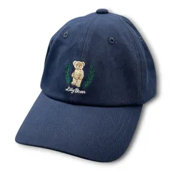 美品 LILY BROWN リリーブラウン Lily Bear キャップ 25年製 刺繍 コットン 帽子 紺 ネイビー レディース 通年 ゴーゴー古着マルイ草加店 31 No.久1972のサムネイル
