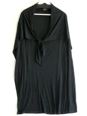 【231965】Isabel Marant イザベルマラン  シアー マント　ポケット　レーヨン100％　ボタンレス ロングカーディガン D-TK9004 ブラックのサムネイル