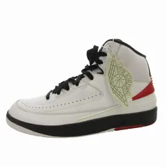 ナイキ NIKE タグ付き AIR JORDAN 2 RETRO スニーカー シューズ ハイカット 27.5cm 白 ホワイト DX2454-106 /FT5 1115 ■GY20 ●TZ