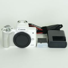 □ 美品 □ Canon EOS Kiss M2 ホワイト ボディ - メルカリ