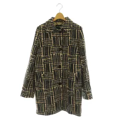 マックス&コー MAX&CO. Il Mio Cappotto カプセルコレクション ステンカラー コート ウール 総柄 46 ベージュ /MY ■OS ■GY27 ■AXのサムネイル