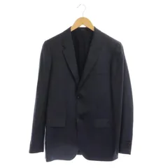 マーガレットハウエル MARGARET HOWELL × フォックスブラザーズ FOX BROTHERS ウール ジャケット テーラード 総裏地 M 紺 ネイビー /AM ■OSのサムネイル