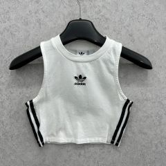 adidas アディダス 海外限定 グレー キャミソール タンクトップ