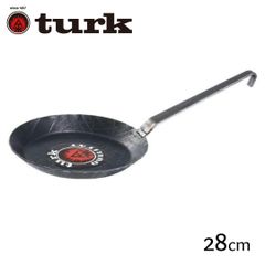 ターク TURK フライパン 鉄 28cm プレスパン 浅型 65228 IH対応 直火