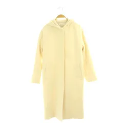 B&Y ユナイテッドアローズ BEAUTY&YOUTH ビューティー&ユース ドロップショルダーフードコート ロング S アイボリー /AT ■OSのサムネイル