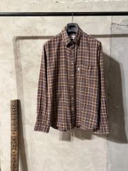A19486 美品 マーカウェア 21AW TENT SHIRTS チェック茶2 - メルカリ