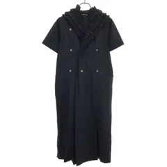 tricot COMME des GARCONS トリココムデギャルソン 19AW フリルデザインショートスリーブコート TD-O002 ネイビー Mのサムネイル
