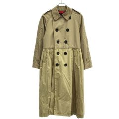 tricot COMME des GARCONS Tricom De Galson 17AW 전환 주름 트렌치 코트 TT-C002 베이지 M