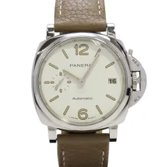 パネライ ルミノール ドゥエ  PAM01043 SS/革 ホワイト 自動巻き メンズ 41100105015【中古】【アラモード】のサムネイル