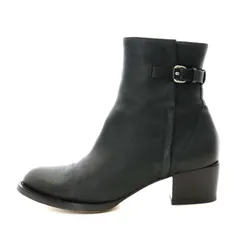 アレキサンダーワン ALEXANDER WANG ショートブーツ ポインテッドトゥ チャンキーヒール 36 23.0cm 黒 ブラック /MY ■OSのサムネイル