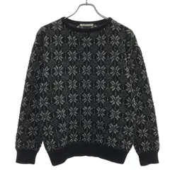beautiful people ビューティフルピープル 13AW ジャガードモヘアニットセーター 1330210005 ブラック 38のサムネイル
