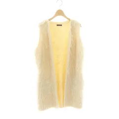 アルアバイル allureville 24AW イエティシャギーニットジレ ベスト 2 アイボリー /DF ■OSのサムネイル