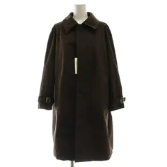 マディソンブルー MADISONBLUE ドゥーズィエムクラス取扱 24SS BAL COLLAR コート ステンカラー ミドル 01 S 茶 ブラウン 24020521000710 /AQ ■OSのサムネイル