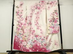 振袖 やまと扱い 紋意匠 牡丹 身丈165cm 撥水加工済 HKT241 - メルカリ
