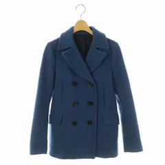 ドレステリア DRESSTERIOR ウールダブルコート アウター 総裏地 ネイビーブルー /DO ■OS ■SHのサムネイル