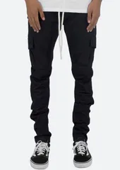 mnml CARGO DRAWCORD PANTS | BLACKのサムネイル