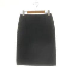 ジルサンダー JIL SANDER コットン タイトスカート ミモレ ロング 32 紺 ネイビー /AT ■OSのサムネイル