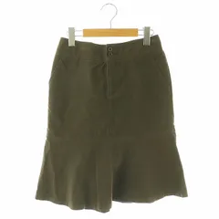 エディーバウアー EDDIE BAUER フレアスカート 膝丈 2 カーキ /DO ■OS ■GY139 ■AXのサムネイル