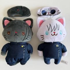 呪術廻戦 猫耳猫耳 ぬいぐるみ フィギュア 五条悟 夏油 傑 五条悟 夏油傑 猫耳ぬいぐるみ EAKI 中国限定 - メルカリ