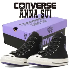コンバース オールスター エイジド HI アナ スイ ブラック パープル CONVERSE ALL STAR AGED HI/ANNA SUI BLK/PUR(1SF107) 31318040 スニーカー シューズ 靴 ハイカット レディース ウィメンズ