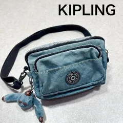 KIPLING キプリング ミニショルダーバッグ ナイロン ゴリラチャーム付き 襷掛けのサムネイル