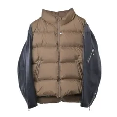 UNDERCOVER UC2B9208-1 袖レザー ダウン ジャケットのサムネイル