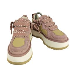 値下げ】【良品】UGG Astromel スニーカー 厚底 ベージュ 25cm - メルカリ