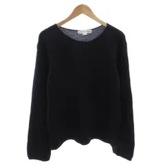 コムデギャルソンシャツ COMME des GARCONS SHIRT ニット セーター 長袖 ウール ラウンドネック M 紺 ネイビー W25511 /FFのサムネイル