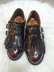 DR. MARTENS ドクターマーチン エラリア バーガンディ ローファー UK5のサムネイル