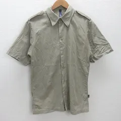 g■サイラス/SILAS 半袖シャツ/ミリタリー系【S】ベージュ/men's/27【中古】■のサムネイル