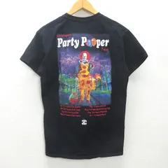 t■ピザオブデス/PIZZA OF DEATH Ken Yokoyama Party Pooper ツアーTシャツ【 M 】黒men's/47【中古】■のサムネイル