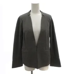 ユナイテッドアローズ A DAY IN THE LIFE UNITED ARROWS ノーカラージャケット ストレッチ ジャージー 38 グレー /FFのサムネイル