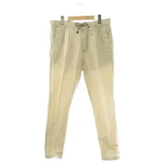 ブルネロクチネリ BRUNELLO CUCINELLI LEISURE FIT 2タック リネン テーパードパンツ 48 生成り /MI ■OS ■ADのサムネイル