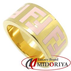 FENDI フェンディ FFロゴ フォーエバー リング 指輪 #M 14号 ゴールド