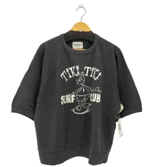 ウィアード WEIRDO 24SS TIKITIKI SURF CLUB - S/S SWEAT イラストプリント 半袖スウェット メンズ JPN：M のサムネイル