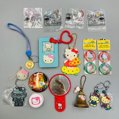 ✨激レア✨ハローキティ 30周年/ご当地/非売品 レトロストラップ 10点