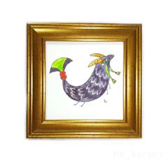 ジミー大西 絵画 ピースバード - メルカリ