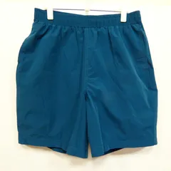 ファミマ コンビニエンスウェア ショートパンツ M ターコイズブルー ハーフパンツ