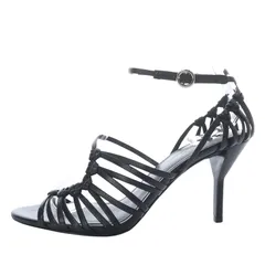 3.1 フィリップリム 3.1 phillip lim LILY STRAPPY サンダル ピンヒール ストラップ レザー 37 ブラック /YO14のサムネイル