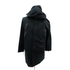 バックナンバー BACK NUMBER コート ロング丈 フード付き M 黒 ブラック /SM7 ■GY61のサムネイル