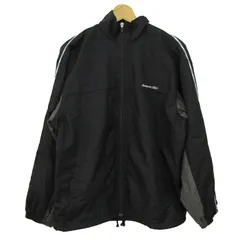 リーボック ブルゾン ジャケット ウインドブレーカー スポーツウエア アウター 黒 メンズ Lサイズ ブラック×グレー Reebok 【中古】のサムネイル
