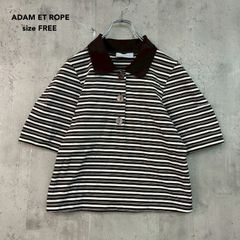 ADAM ET ROPE' アダムエロペ コクーンスリーブ ポロシャツ - メルカリ