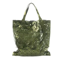 バオバオ イッセイミヤケ BAOBAO ISSEY MIYAKE ルーセントトートバッグ メタリックグリーン BB31-AG122 /MI ■OS ■