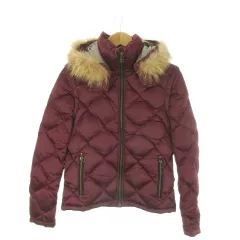エムケーミッシェルクランオム MK MICHEL KLEIN HOMME ダウンジャケット ダウンベスト 2way 46 紫 パープル ファー付きフード付き /MN7 ■ECA005のサムネイル